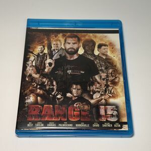 Range 15 Blu-ray 2016 OOP Zombie Apocalypse  VG William Shatner Keith David Rare